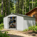 Outdoor Garden Storage Shed Tool House - Image 7