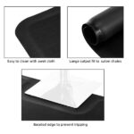3′x 4′x1/2" Beauty Salon Square Anti-fatigue Salon Mat (Foreign Party Internal Party) Black - Image 3