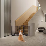 The Wooden Dog Fence Walnut - Image 3