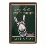 CIFbuy Funny Metal Sign This Area Is Protected By Trained Sheep, Humorous Warning Plaque, Unique Farmhouse Decor For Home Office Man Ca TikTok, TikTok, ng Plaque Self-pickup Logiopics - Image 17