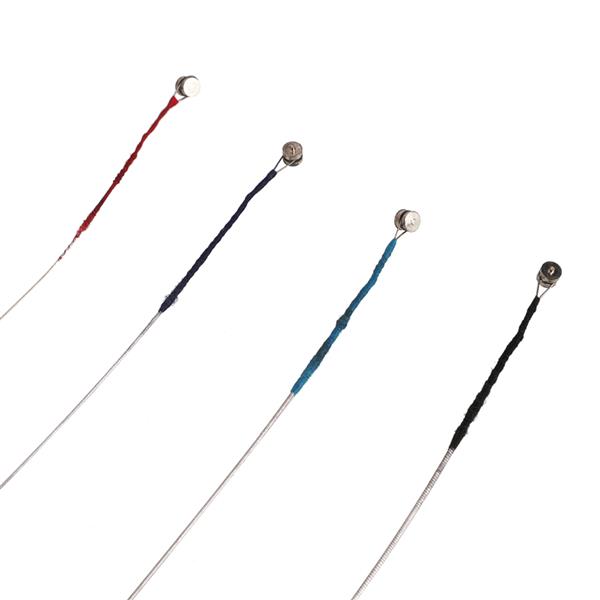 [Do Not Sell on Amazon] 3/4 4/4 Nickel Silver Wound Violin Strings Set Silver