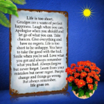 CIFbuy Aluminum Decorative Sign Plaque 8x12 Inch Waterproof Rustproof" Wall Hanging Decor, Hanging Decor, Multipurpose English Inspirational Message Ar WatikTok, WatikTok, t Self-pickup Logiopics - Image 8