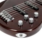 [Do Not Sell on Amazon] GIB Electric 5 String Bass Guitar Full Size Bag Strap Pick Connector Wrench Tool Earth Brown - Image 20