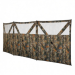 Camouflage Hunting Blind – 3-Panel 176" x 58.3" with Quick-Access See Through Windows for Fast Setup Hunting & Camping - Image 3