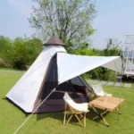 3-4 Person Double Layer Indian Pyramid Tent - Image 3
