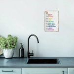 CIFbuy 1pc Positive Affirmations Rainbow Tin Sign, Brave Motivational Poster For Kids Self Esteem, Esteem, Unframed Wall Art Decor 20x3 ikTok, ikTok, ds Self Esteem Self-e ckup Logiop0x3er For - Image 5