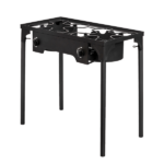 Replace 1255491 Outdoor Camp Stove High Pressure Propane Gas Cooker Portable Cast Iron Patio Cooking Burner (Double Burner 150000-BTU) - Image 4