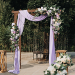 [Same Code 70748191]152*60*215cm Beautiful And Practical Flat-Topped Wooden Arch Garden Arch Dark Brown - Image 15