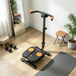 Orange Foldable Ab Twister Board Waist Trimming Workout Equipment with LCD Display for Women And Men - Image 8