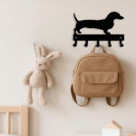 CIFbuy™ Dachshund Design Key Holder Dual Size Iron Wall Decor (TikTok, temu pick-up service) - Image 3