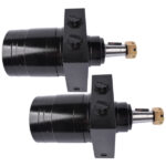 Pair Hydrulic Wheel Motor 114-0549 Replacement for Exmark Parker TE0195JS250AAMU 1140549 - Image 4