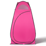 Portable Outdoor Pop-up Toilet Dressing Fitting Room Privacy Shelter Tent Pink - Image 4