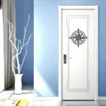 CIFbuy Metal Baked Paint Nautical Compass Rose Wall Art Vintage Navigation Decor (TikTok, temu pickup) - Image 5