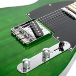 Do Not Sell on Amazon GTL Maple Fingerboard Electric Guitar (Green) Bag Strap Paddle Cable Wrench Tool - Image 10
