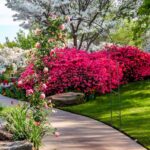 7'8" H x 4'5" W Metal Garden Arch Trellis,Adjustable Arbor Trellis for Garden Climbing Plants Support - Image 4