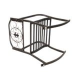 Replace 66934556 Flat Tube Single Rocking Chair Bronze Color - Image 11
