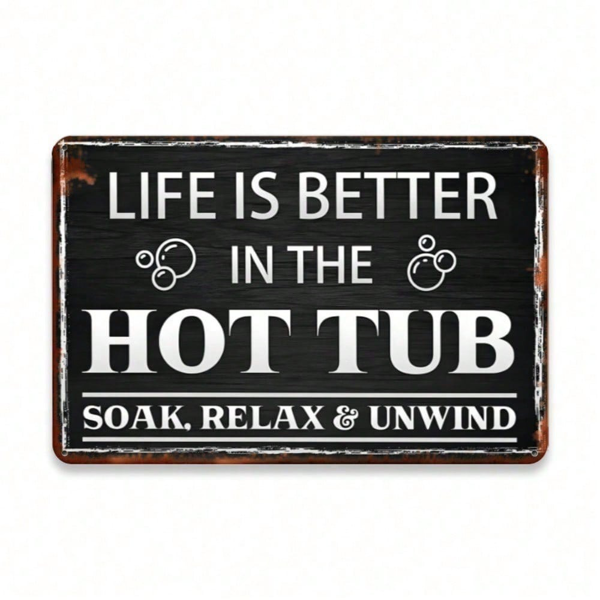 CIFbuy 8x12 Inch ( 20.3x30.5cm ) Vintage Rustic Aluminum Sign (TikTok, temu pick-up service)