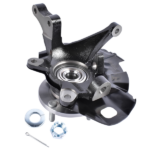 Front Right Steering Knuckle Fits for Hyundai Elantra Hatchback Sedan 2.0L L4 2001-2006 Black 1Pc - Image 3