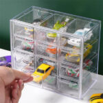 Clear Acrylic Display Case Storage Box Hold 12 Toy Cars For 1/64 Scale Model Car(tk/temu self-pickup orders) - Image 16