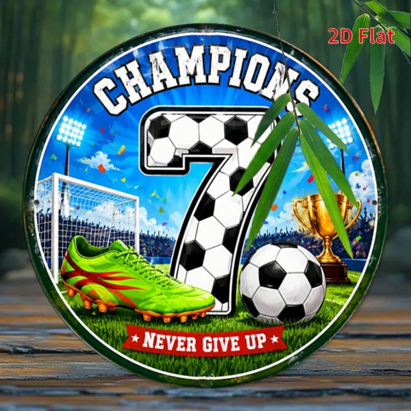 b96f06fb-74b6-42c1-ba61-60980b5e1de4.png CIFbuy 1pc 7.87x7.87in Champions Soccer Number 7 Metal Aluminum, "" pc 7.87x, Champions Soccer Number 7 Metal Aluminum Tin Plaque TikTok, TikTok, teemu Self-pickup Logiaqics - Image 1