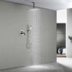 Rain Shower Head High Pressure Rainfall Showerhead Water Saving - Image 5