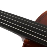 New 1/2 Acoustic Violin Case Bow Rosin Natural - Image 9
