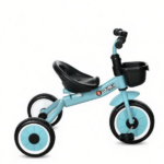 Blue 3-Wheel Toddler Tricycle: Kids Bike for Children 2-5 Years Old - Image 2