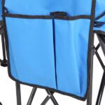 Same Code 57651919 Portable Outdoor 2-Seat Folding Chair with Removable Sun Umbrella Blue - Image 28