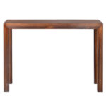 46 inch Pinewood Entryway Table, Console Table Entrance Table, Narrow Sofa Table for Living Room Entryway Hallway, Walnut - Image 12