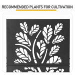 Metal Garden Bed with Trellis, 43 Inch Height Metal Planter Box with Trellis, Garden Box for Climbing Plants Vegetable, Metal Garden Bed with Drainage Holes - Image 3