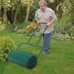 Replace 53657880 Oshion 24in Lawn Roller Iron Cylindrical Garden North America Black - Image 12