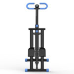 Stair Stepper with resistance Home-Upgrade Vertical Climber Workout Machine for Full-Body Exercise Climber Fitness Equipment with Stable Frame Adjustable Handlebar-Black Blue-No support Self-pick up - Image 5