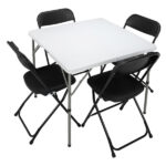 Replace 19594030 34" Blow Molding Foldable Square Table - Image 36