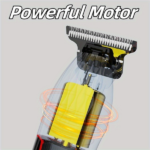 Men's Professional Hair Clipper - Cordless Hair Clipper and Trimmer Set, Used for Hair Cutting and Men's Beauty, LCD Display, Suitable for Gift Giving, Home Use, Hair Salon Use - Image 2