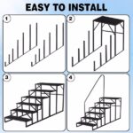 Swimming Pool Ladder Above Ground Pools, Step Stool Ladder with Handrails, Heavy Duty Hot Tub Steps (6 Step)Non-eBay certified warehouse delivery - Image 4