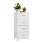 4 Drawers Dresser for , Fabric Storage Dresser, Organizer Unit for Living Room, Hallway, Closets (Shipment from Walmart) - Image 3