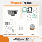 Cylinder Piston Top End Rebuild Kit for Honda TRX 300 Fourtrax FW 4x4 2x4 88-00 - Image 3
