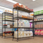 Heavy Duty Storage Shelves 46.06" W Wire Shelving Unit with Wheels 800LBS NSF Metal Shelves for Storage Adjustable Garage Storage Rack Pantry Shelf Commercial Shelving, 64.96" H X 46.06''W X 17.7" D - Image 15
