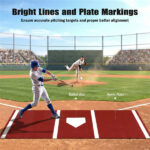 10ft x 3ft Softball Pitching Mat with Artificial Turf, Indoor & Outdoor Training Aid for Pitching Practice - Image 5