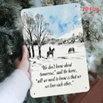 CIFbuy Winter Scene Painting Inspirational Quotes Metal Tin Sign Indoor Outdoor Weatherproof Wall Decor For Home Bar Office Man Cave Garage (TikTok, temu pick-up service) - Image 5