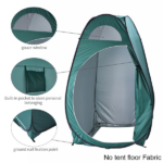 Portable Outdoor Pop-up Toilet Dressing Fitting Room Privacy Shelter Tent Army Green - Image 9