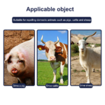 Electric Repeller Handheld Pig and Cattle Repeller Livestock Repeller Usb 23 Cm - Image 6