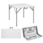 Replace 19594030 34" Blow Molding Foldable Square Table - Image 11