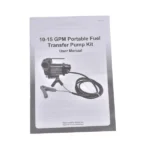 Fuel Transfer Pump 110V 15 GPM High Flow w/Automatic Nozzle & Filter Fit for Diesel - Image 12