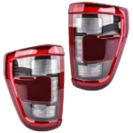 Pair Left & Right Side Rear LED Tail Lights Brake Lamp with Blind Spot Replacement for 2021-2013 Ford F-150 NL3Z13404E NL3Z13405E - Image 3