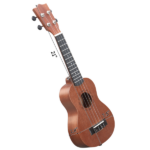21in mahogany body rosewood fingerboard ukulele, cotton bag, capo, strap, picks*2, tuner Strings Dust cloth - Image 11