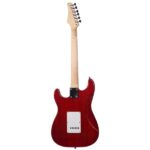 Rosewood Fingerboard Electric Guitar Sunset Red - Image 6