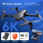 V13 RC Drone 6K HD Dual Camera WiFi FPV Foldable Quadcopter Camera Drone ,2 Battery.Logistics is randomly sent by GOFO/UPS/USPS/FEDEX/UNI - Image 3