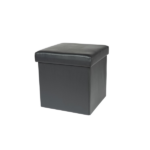Collapsible Storage Ottoman, Black (Shipment from Walmart)