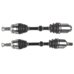 Front Left and Right CV Axle Shaft Assembly Fits for Kia Cadenza 3.3L V6 2017-2020 Black 2Pcs